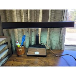 Vintage Mobilite #169 Gooseneck Fluorescent Desk Lamp - works